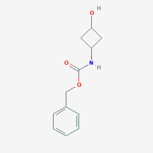 B172550 cis-Benzyl 3-hydroxycyclobutylcarbamate CAS No. 130396-60-0