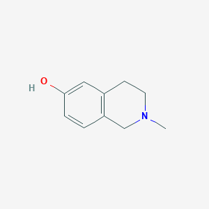 B172552 2-Methyl-1,2,3,4-tetrahydroisoquinolin-6-ol CAS No. 14097-39-3