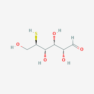 molecular formula C6H12O5S B017256 5-硫代-D-葡萄糖 CAS No. 20408-97-3