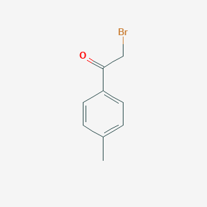 molecular formula C9H9BrO B017258 2-溴-4'-甲基苯乙酮 CAS No. 619-41-0