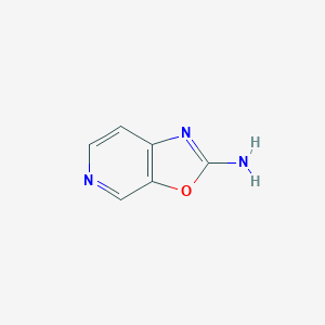molecular formula C6H5N3O B172611 恶唑并[5,4-c]吡啶-2-胺 CAS No. 1260890-53-6