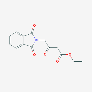 B172625 Ethyl 4-(1,3-dioxoisoindolin-2-YL)-3-oxobutanoate CAS No. 13855-80-6