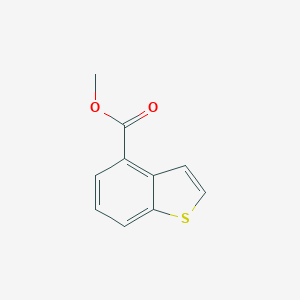 molecular formula C10H8O2S B172727 苯并[b]噻吩-4-甲酸甲酯 CAS No. 100590-43-0