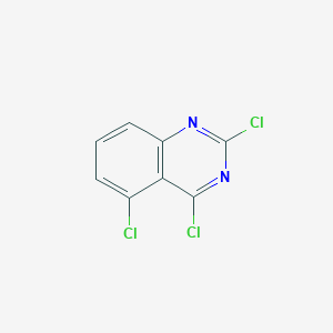 molecular formula C8H3Cl3N2 B172733 2,4,5-Trichloroquinazoline CAS No. 134517-55-8