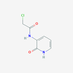molecular formula C7H7ClN2O2 B172773 2-氯代-N-(2-羟基吡啶-3-基)乙酰胺 CAS No. 112777-30-7