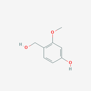 molecular formula C8H10O3 B172775 4-羟基-2-甲氧基苄醇 CAS No. 119138-29-3