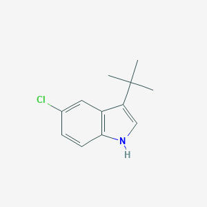 molecular formula C12H14ClN B172787 3-叔丁基-5-氯-1H-吲哚 CAS No. 1207426-46-7