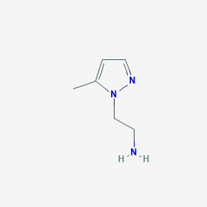 B172853 2-(5-Methyl-pyrazol-1-yl)-ethylamine CAS No. 101395-72-6