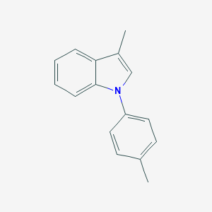 B172870 1H-Indole, 3-methyl-1-(4-methylphenyl)- CAS No. 167558-64-7