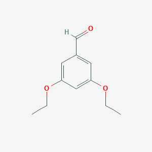 molecular formula C11H14O3 B172881 3,5-二乙氧基苯甲醛 CAS No. 120355-79-5