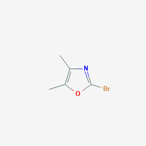 molecular formula C5H6BrNO B172939 2-溴-4,5-二甲基恶唑 CAS No. 1240612-08-1