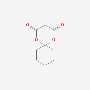 molecular formula C9H12O4 B172970 1,5-二氧杂螺[5.5]十一烷-2,4-二酮 CAS No. 1658-27-1