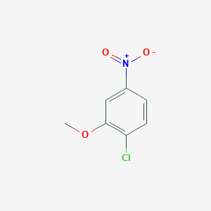 molecular formula C7H6ClNO3 B017299 2-氯-5-硝基苯甲醚 CAS No. 1009-36-5