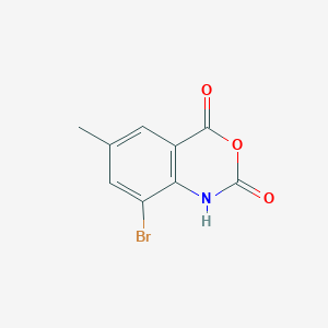 B173012 8-Bromo-6-methyl-1H-benzo[d][1,3]oxazine-2,4-dione CAS No. 177970-27-3