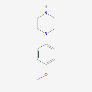 molecular formula C11H16N2O B173029 1-(4-甲氧基苯基)哌嗪 CAS No. 38212-30-5
