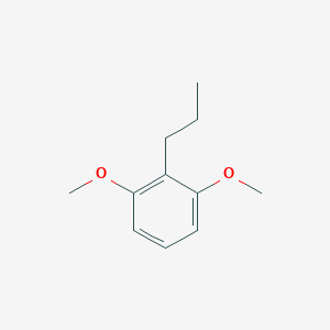 molecular formula C11H16O2 B173035 1,3-二甲氧基-2-丙基苯 CAS No. 16929-64-9