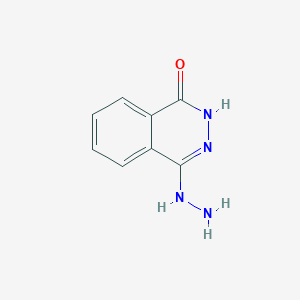 molecular formula C8H8N4O B173058 4-Hydrazinylphthalazin-1(2h)-one CAS No. 14161-35-4