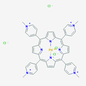 Pd(II) meso-Tetra(N-Methyl-4-Pyridyl) Porphine Tetrachloride