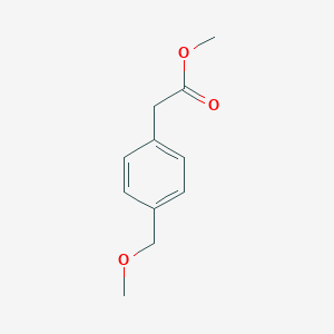 molecular formula C11H12O4 B173086 Methyl 4-(methoxymethyl)phenylacetate CAS No. 17833-56-6