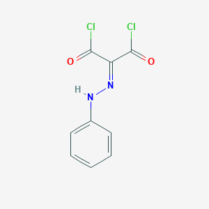 molecular formula C9H6Cl2N2O2 B173104 2-(Phenylhydrazono)-propanedioyl dichloride CAS No. 19288-90-5