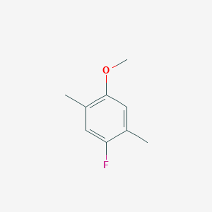 molecular formula C9H11FO B173114 1-Fluoro-4-methoxy-2,5-dimethylbenzene CAS No. 196519-57-0