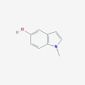 molecular formula C9H9NO B173130 1-Methyl-1H-indol-5-ol CAS No. 13523-92-7