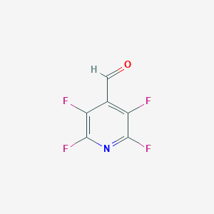 molecular formula C6HF4NO B173136 2,3,5,6-四氟吡啶-4-甲醛 CAS No. 16297-09-9