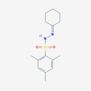 molecular formula C15H22N2O2S B173168 N'-环己叉亚甲基-2,4,6-三甲基苯磺酰肼 CAS No. 16182-17-5