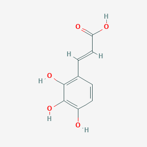 molecular formula C9H8O5 B173185 3-(2,3,4-三羟基苯基)-丙烯酸 CAS No. 13058-13-4