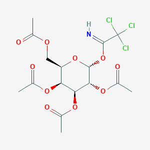 B017321 2,3,4,6-Tetra-O-acetyl-a-D-galactopyranosyl trichloroacetimidate CAS No. 86520-63-0