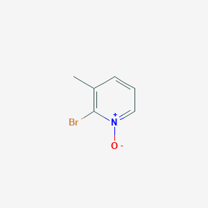 molecular formula C6H6BrNO B173217 2-溴-3-甲基吡啶 1-氧化物 CAS No. 19230-57-0