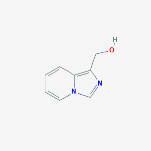 molecular formula C8H8N2O B173249 咪唑并[1,5-a]吡啶-1-基甲醇 CAS No. 112230-23-6