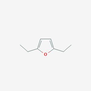 molecular formula C8H12O B173270 2,5-二乙基呋喃 CAS No. 10504-06-0