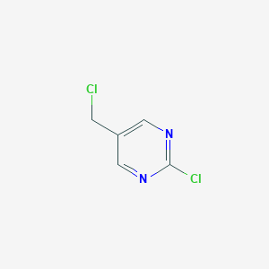 molecular formula C5H4Cl2N2 B173279 2-氯-5-(氯甲基)嘧啶 CAS No. 148406-13-7