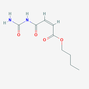 molecular formula C9H16N2O3 B173283 Butyl maleurate CAS No. 140-98-7
