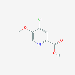 B173285 4-Chloro-5-methoxypicolinic acid CAS No. 103878-33-7