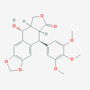 molecular formula C22H22O8 B173353 苦藤毒素 CAS No. 17434-18-3