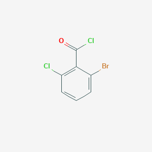 molecular formula C7H3BrCl2O B173358 2-溴-6-氯苯甲酰氯 CAS No. 116529-65-8