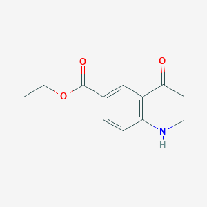 B173365 Ethyl 4-hydroxyquinoline-6-carboxylate CAS No. 127286-04-8
