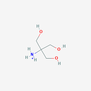 molecular formula C4H12NO3+ B173377 2-Amino-2-hydroxymethyl-propane-1,3-diol CAS No. 121351-02-8