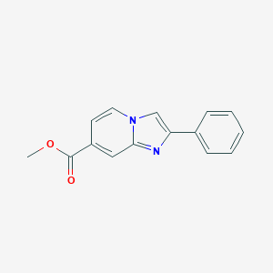 Methyl 2-phenylimidazo[1,2-a]pyridine-7-carboxylate
