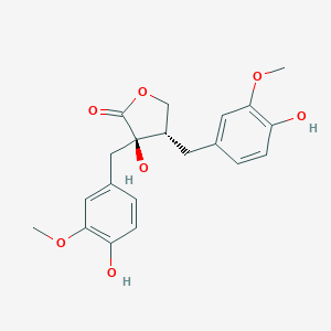 molecular formula C20H22O7 B173384 Epinortrachelogenin CAS No. 125072-69-7