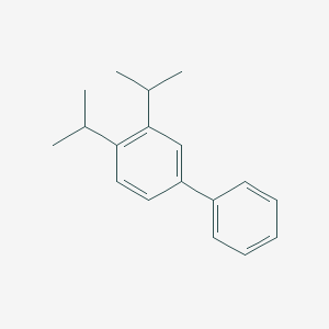 molecular formula C18H22 B173397 3,4-二异丙基联苯 CAS No. 102432-11-1