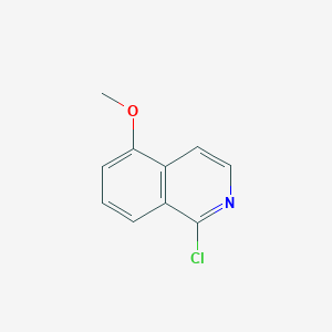 molecular formula C10H8ClNO B173414 1-氯-5-甲氧基异喹啉 CAS No. 106462-85-5