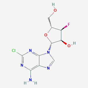 (2R,3S,4S,5R)-2-(6-amino-2-chloro-9H-purin-9-yl)-4-fluoro-5-(hydroxymethyl)tetrahydrofuran-3-ol