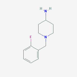 1-[(2-Fluorophenyl)methyl]piperidin-4-amine