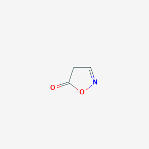 molecular formula C3H3NO2 B173451 1,2-Oxazol-5(4H)-one CAS No. 1072-48-6