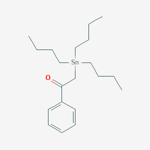 Ethanone, 1-phenyl-2-(tributylstannyl)-