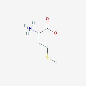 molecular formula C5H11NO2S B173484 (2S)-2-ammonio-4-(methylsulfanyl)butanoate CAS No. 128488-79-9