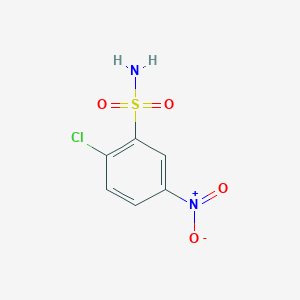 molecular formula C6H5ClN2O4S B017357 2-Chloro-5-nitrobenzenesulfonamide CAS No. 96-72-0